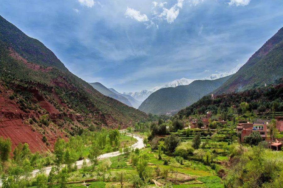 2 Tage auf dem Atlas Asni & Imlil spazieren gehen