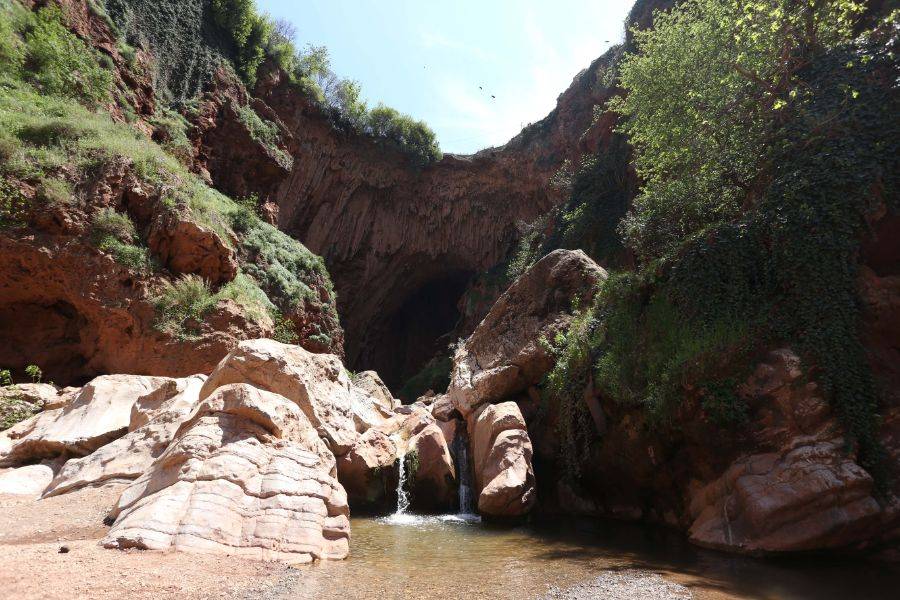Ouzoud Wasserfälle und Iminifri 2 Tage Ausflug