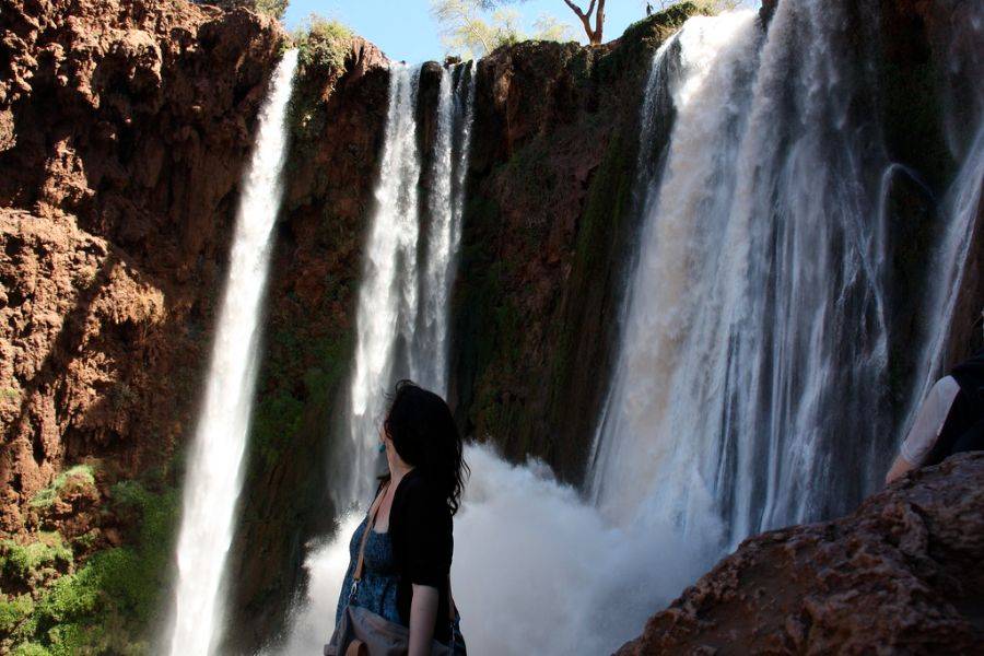 Ouzoud Wasserfälle und Iminifri 2 Tage Ausflug