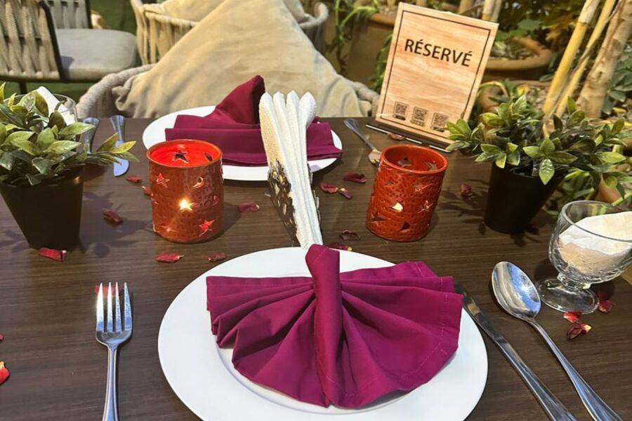 Romantisches Spa-Erlebnis mit Abendessen im Restaurant Chouf L'Or