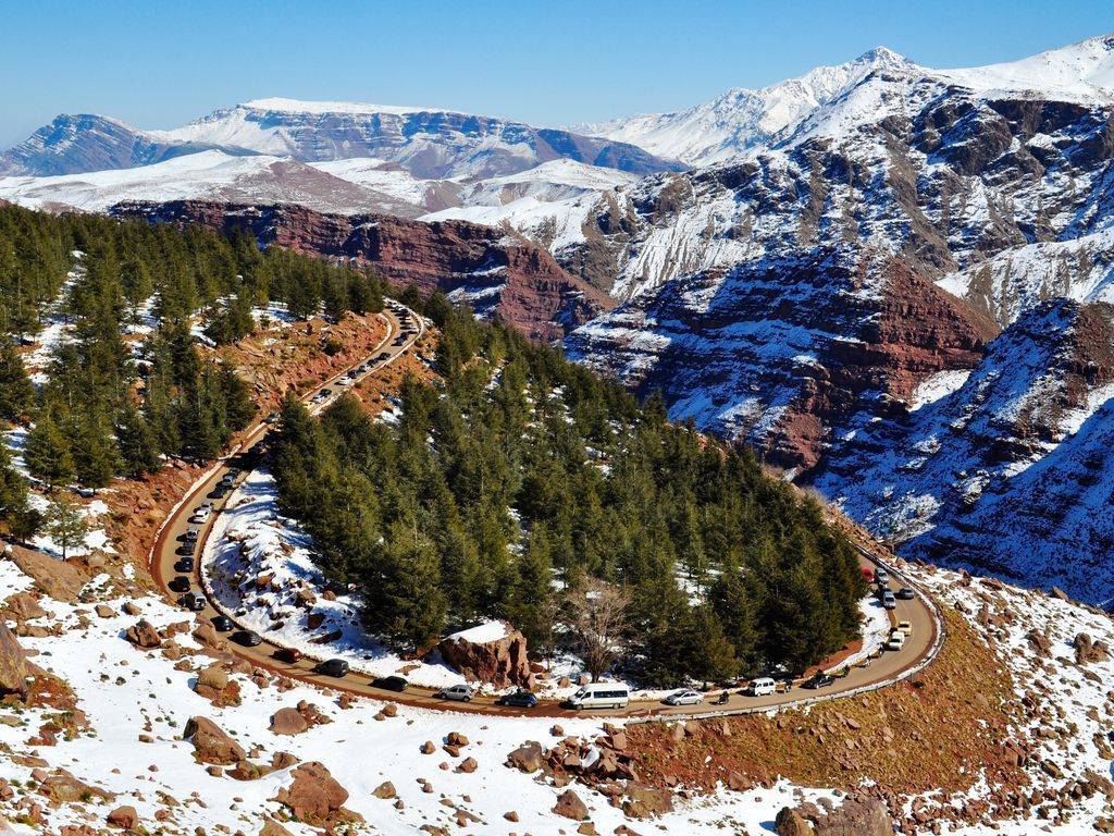 Tagesausflug zum Atlasgebirge & Ski Resort