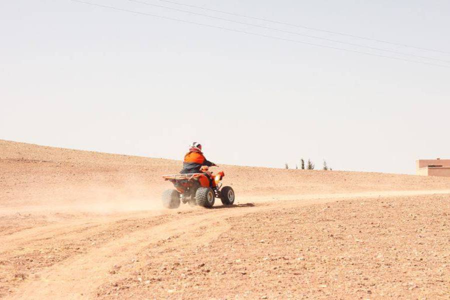Quad, Camel Ride und Abendessen in der Felsenwüste von Agafay