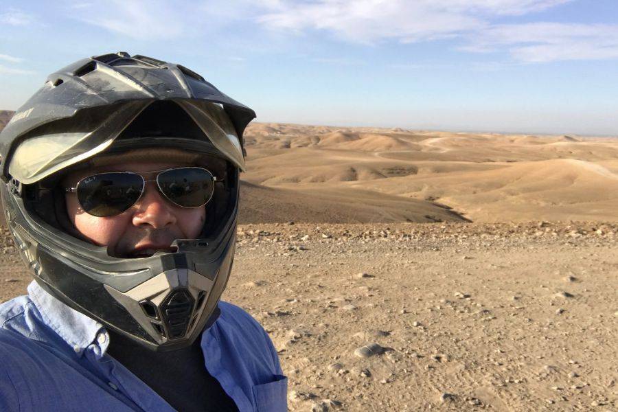Quad in der Agafay Rocky Desert aus Marrakesch
