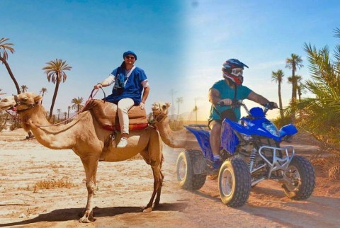 Kamelritt & Quad in Marrakesch Palmeraie