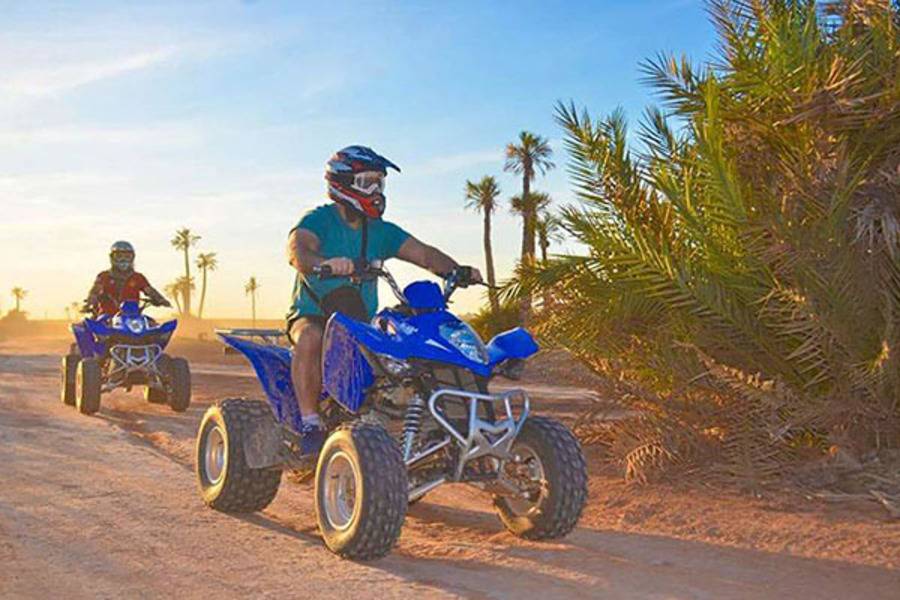 Kamelritt & Quad Bike & Spa und Hammam Behandlung