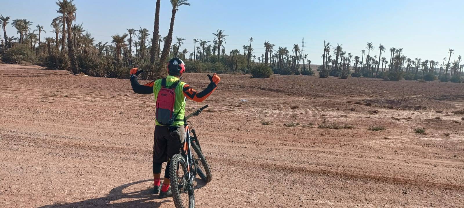 Fahrradtouren in Palmeraie Marrakesch halber Tag