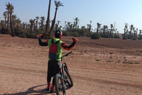 Fahrradtouren in Palmeraie Marrakesch halber Tag