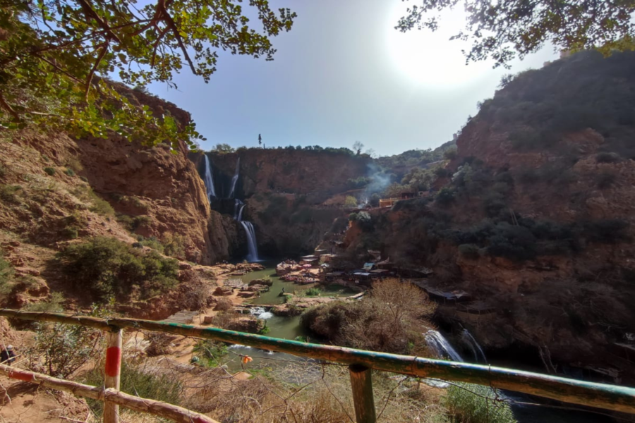 Ganztägige Tour zu den Ouzoud-Wasserfällen mit Bootsfahrt