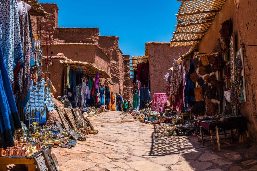 Ouarzazate, Kasbah Ait ben haddou & Oasis Fint 2 Tage Tour