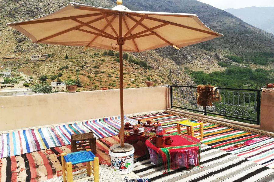 2 Tage auf dem Atlas Asni & Imlil spazieren gehen