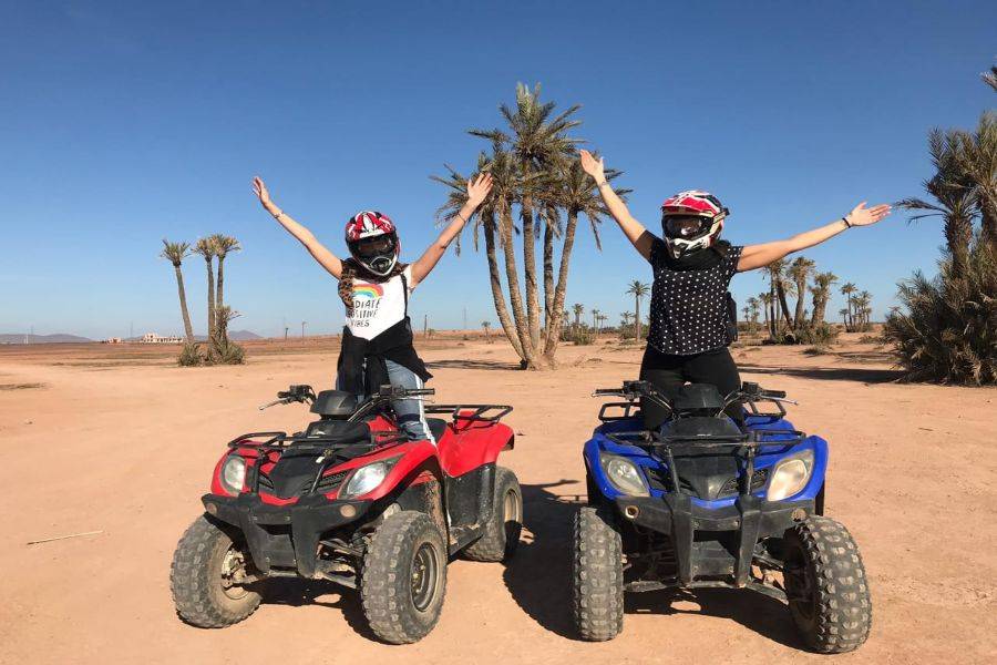Kamelritt & Quad in Marrakesch Palmeraie