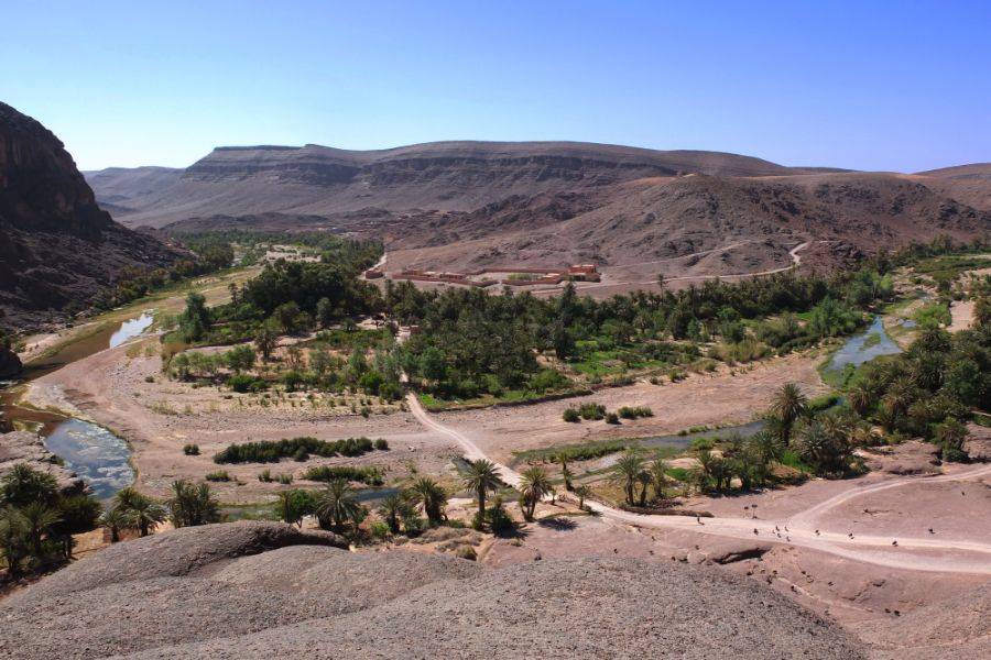 Ouarzazate, Kasbah Ait ben haddou & Oasis Fint 2 Tage Tour
