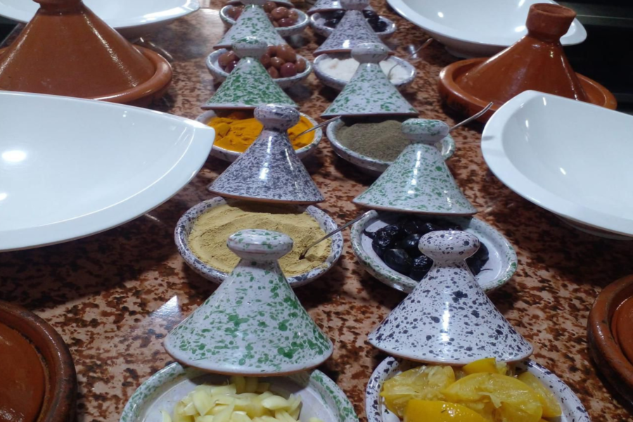 Marokkanischer Kochkurs in Marrakesch im Chouf l'Or mit Abholung