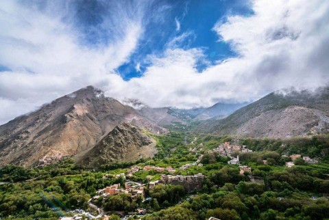2 Tage auf dem Atlas Asni & Imlil spazieren gehen