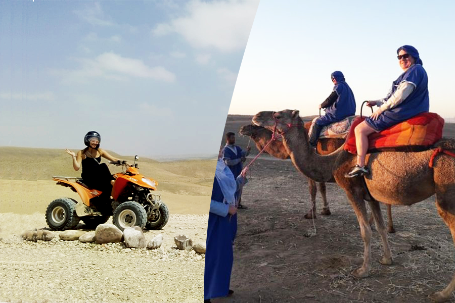 Kamelreiten & Quad-Erlebnis in der Agafay Rocky Desert