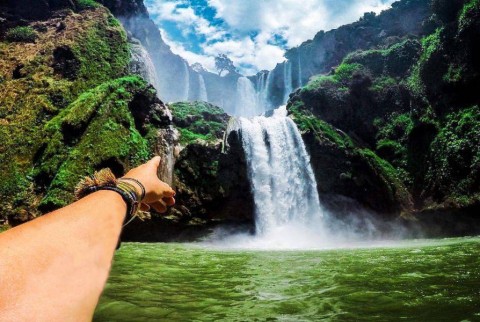Ouzoud Wasserfälle und Iminifri 2 Tage Ausflug