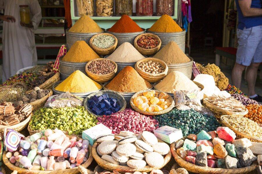 Traditionelle Souks von Marrakesch und Besuch der alten Medina