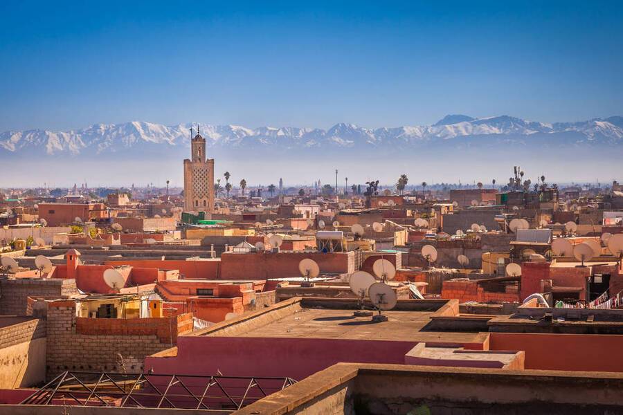 Traditionelle Souks von Marrakesch und Besuch der alten Medina