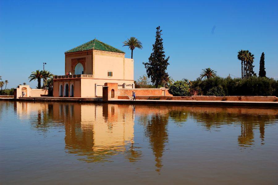 Schöne Reitkutsche in Marrakesch