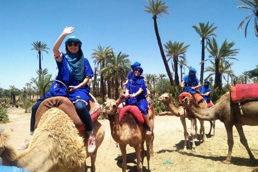 Adrenalin Buggy fahren und Kamel fahren in Palmeraie Marrakesch