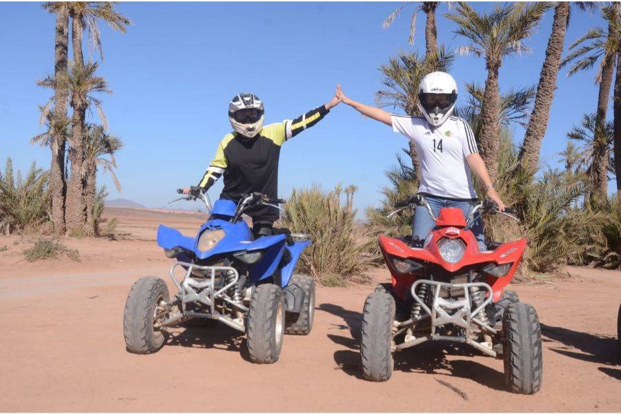 Kamelritt & Quad in Marrakesch Palmeraie