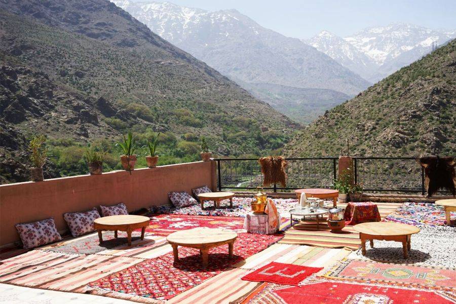 Ausflug nach Asni & Imlil mit einem köstlichen Mittagessen in der Kasbah Toubkal