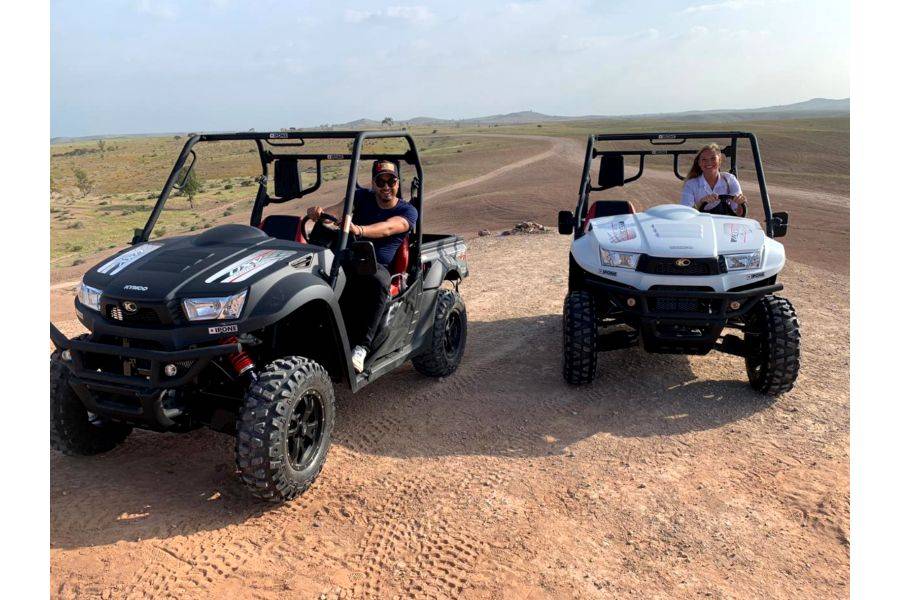 Adrenalin Buggy fahren und Kamel fahren in Palmeraie Marrakesch