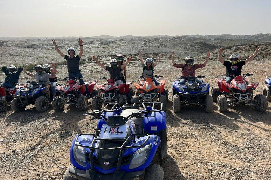 Kamelreiten & Quad-Erlebnis in der Agafay Rocky Desert