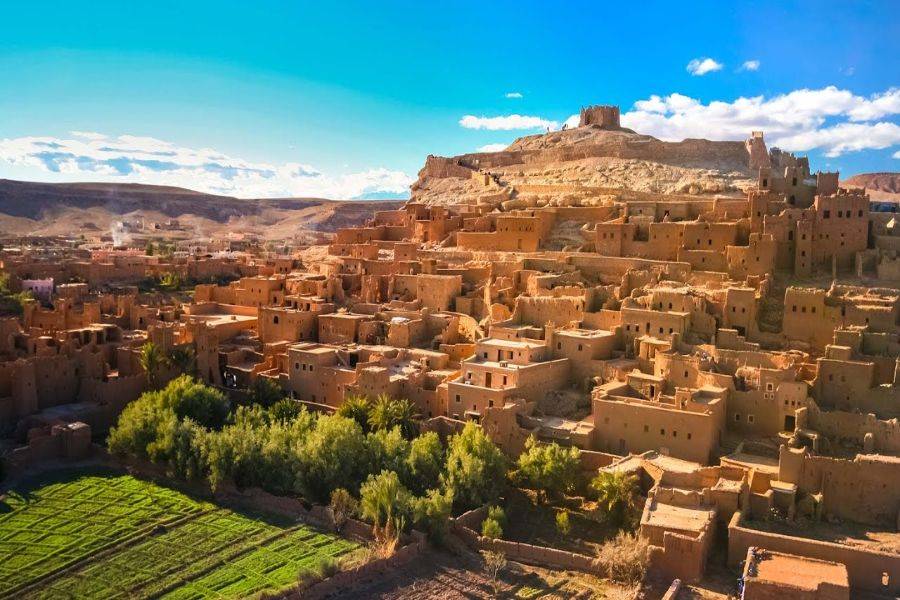 Ouarzazate, Kasbah Ait ben haddou & Oasis Fint 2 Tage Tour