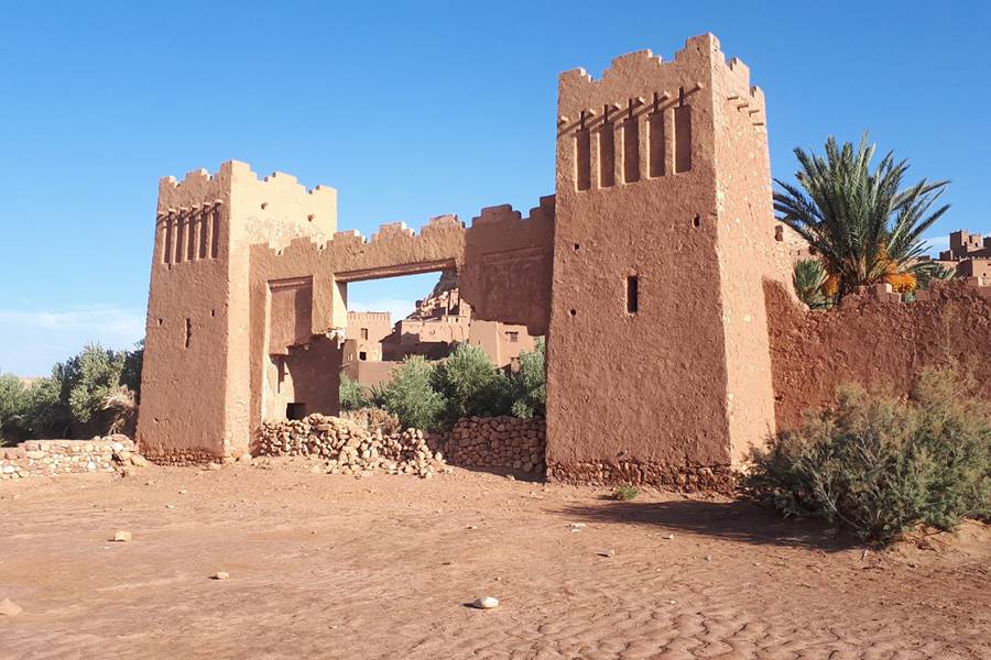 Ouarzazate, Kasbah Ait ben haddou & Oasis Fint 2 Tage Tour