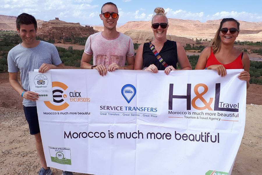 Ouarzazate, Kasbah Ait ben haddou & Oasis Fint 2 Tage Tour