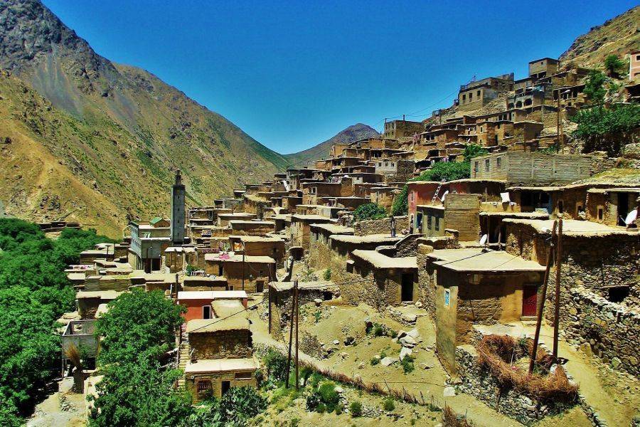 Ausflug nach Asni & Imlil mit einem köstlichen Mittagessen in der Kasbah Toubkal
