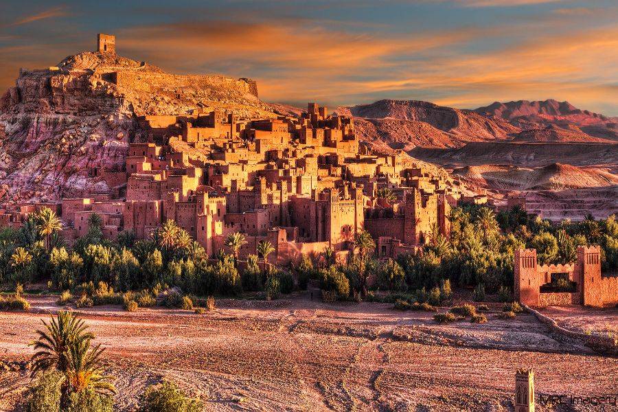 Ouarzazate, Kasbah Ait ben haddou & Oasis Fint 2 Tage Tour