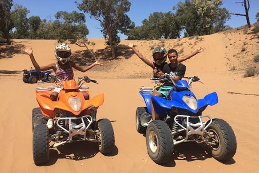 Quad-Abenteuer in Agadir