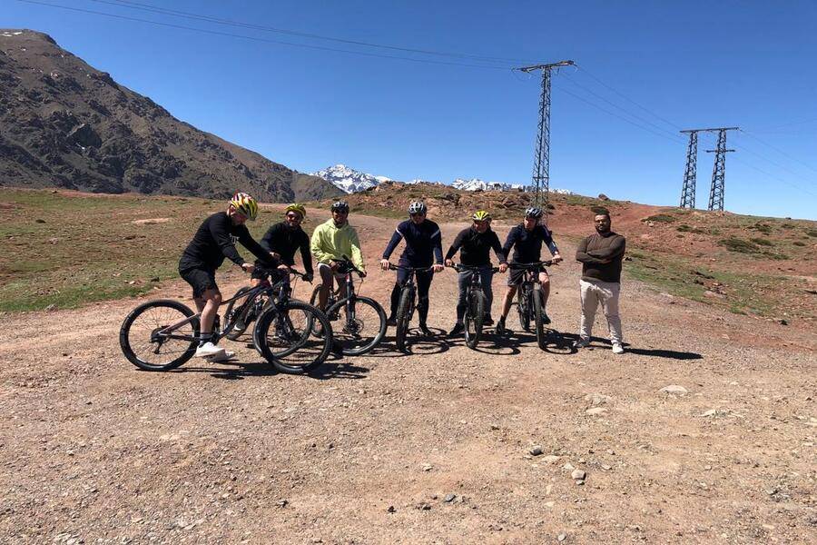 Fahrradtour zum Atlasgebirge und Berberdorf von Marrakesch