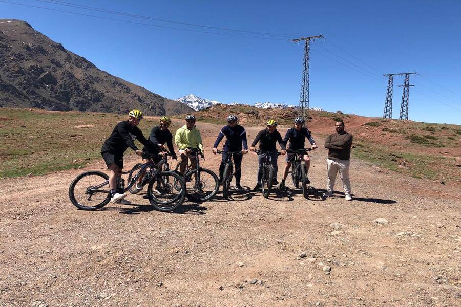 Fahrradtour zum Atlasgebirge und Berberdorf von Marrakesch