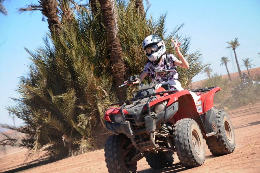 Kamelritt & Quad Bike & Spa und Hammam Behandlung
