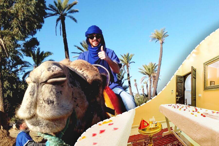Kamelritt & Quad Bike & Spa und Hammam Behandlung