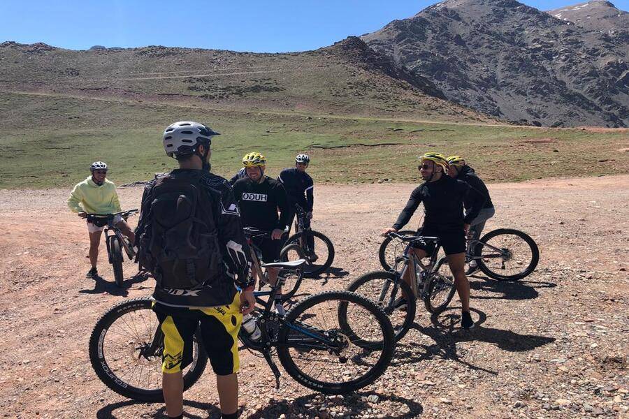 Fahrradtour zum Atlasgebirge und Berberdorf von Marrakesch