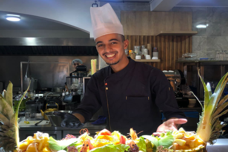 Lunch ervaring, Marokkaans restaurant Chouf L'Or met pick-up