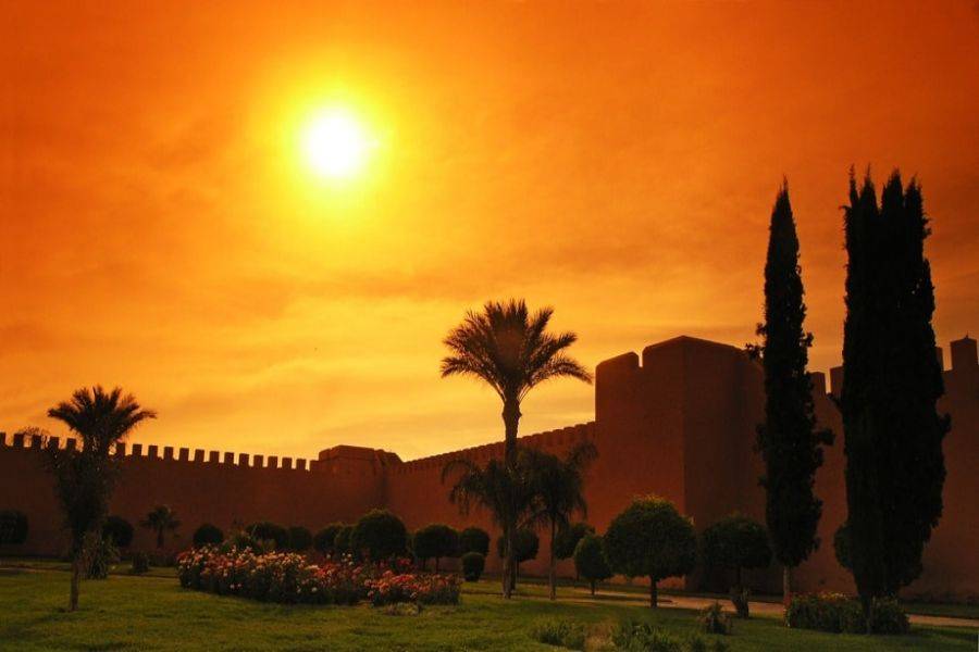 2 Tage Tour in Marrakesch mit Halbpension und Spa ab Casablanca  