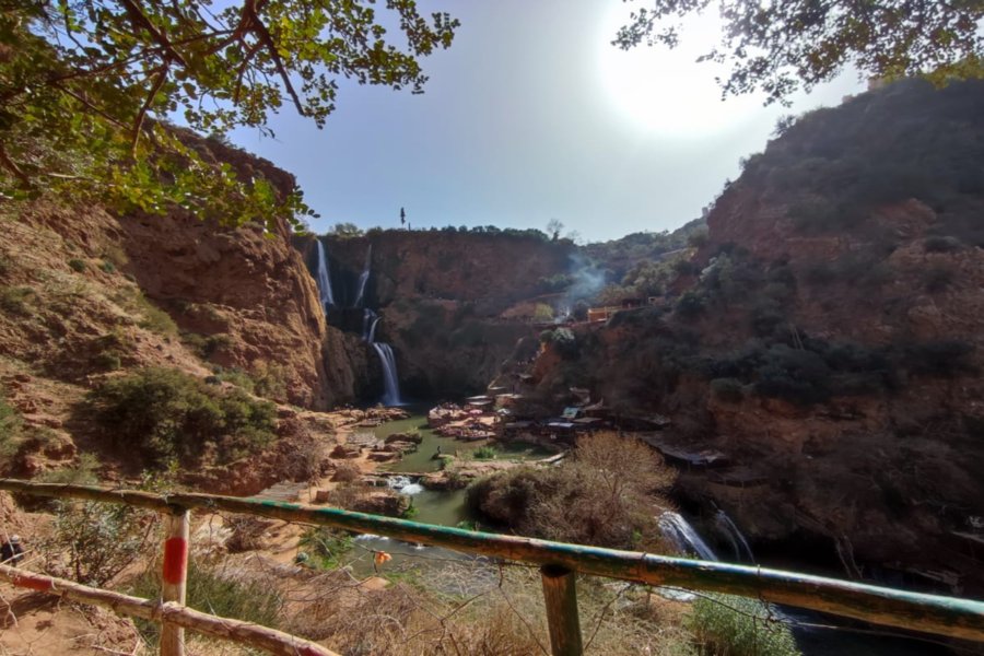 Ganztägige Tour zu den Ouzoud-Wasserfällen mit Bootsfahrt