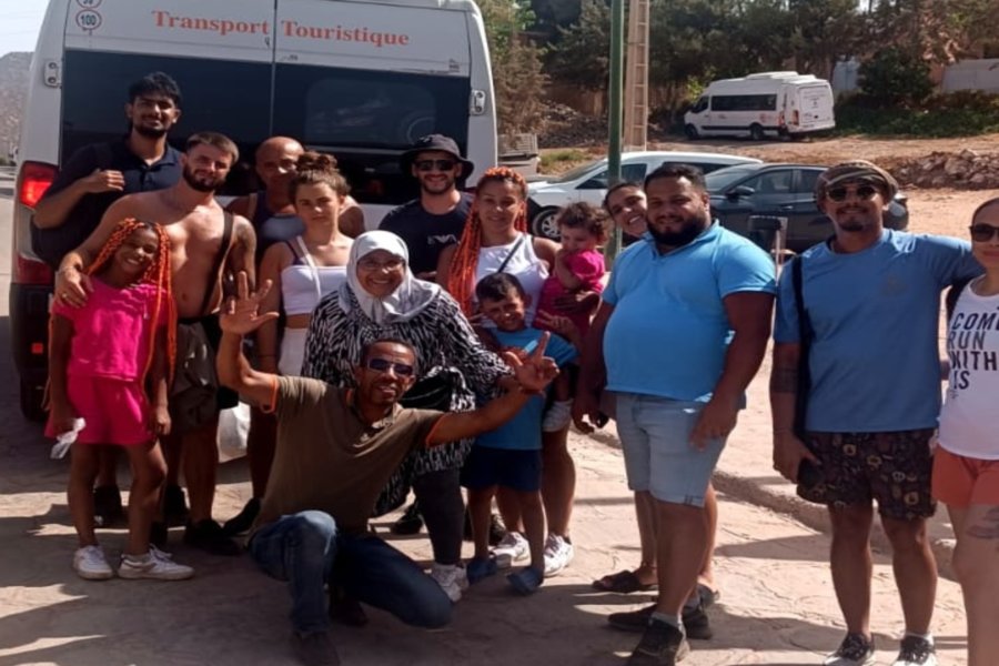 Ganztägige Tour zu den Ouzoud-Wasserfällen mit Bootsfahrt