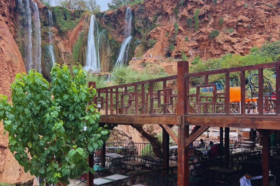 Ganztägige Tour zu den Ouzoud-Wasserfällen mit Bootsfahrt